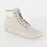 Womens Timberland 6 Inch Joslin A1H10 Grey Leather Lace Up Casual Walking Boots